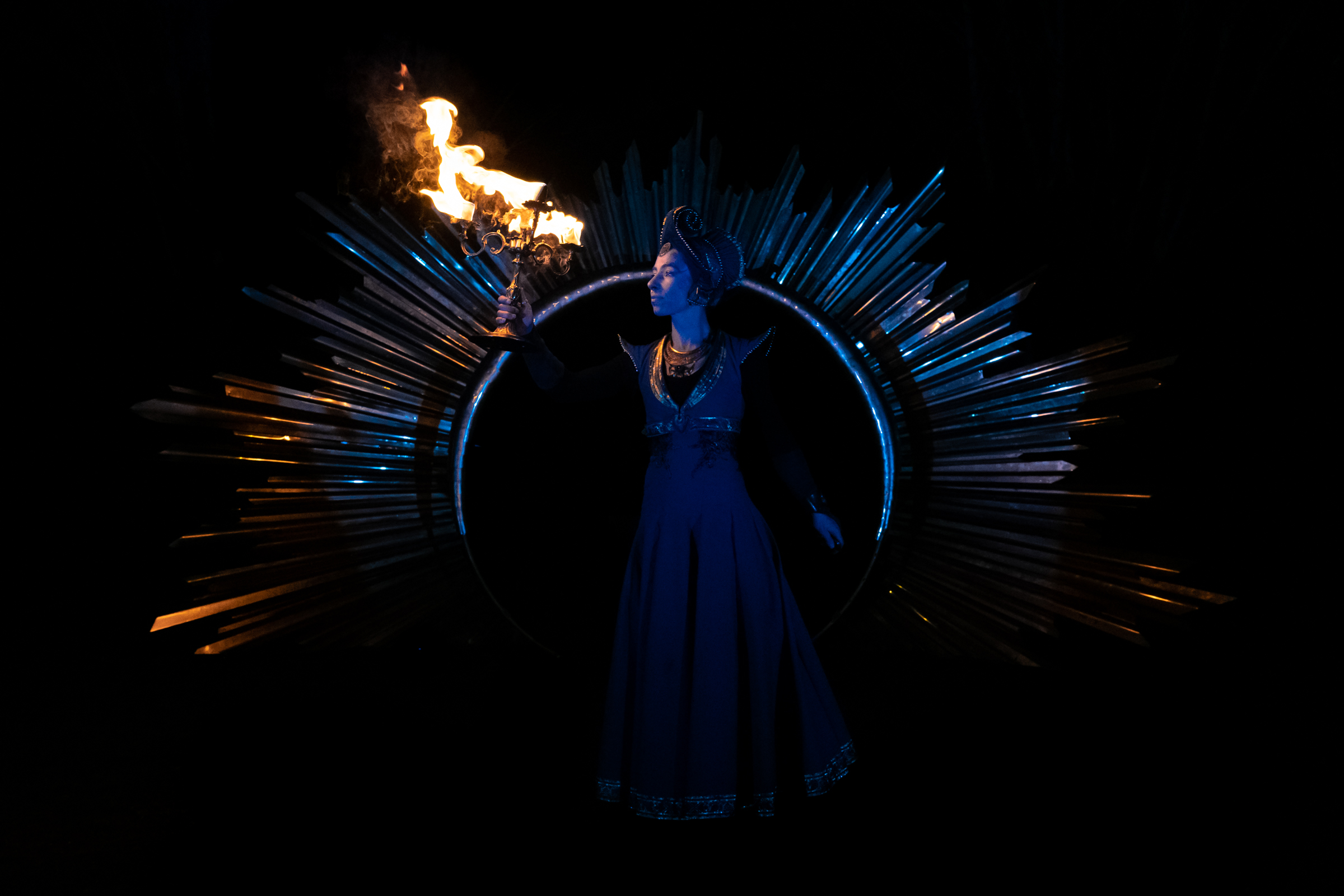 Clair obscur au chandelier-Aura- CieNumia-