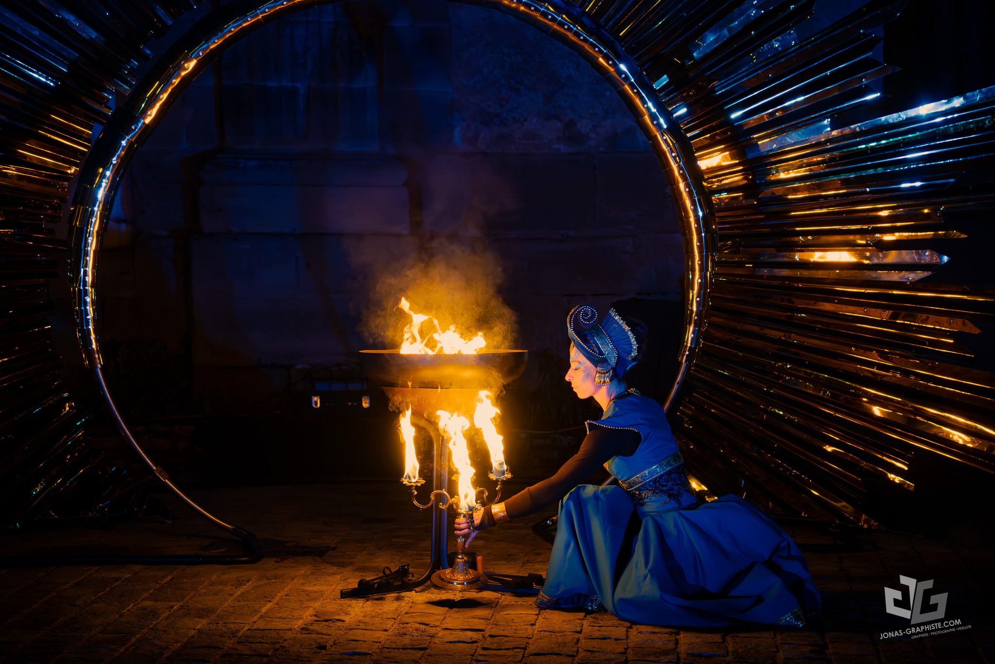 Vasque enflammée-Aura- CieNumia-